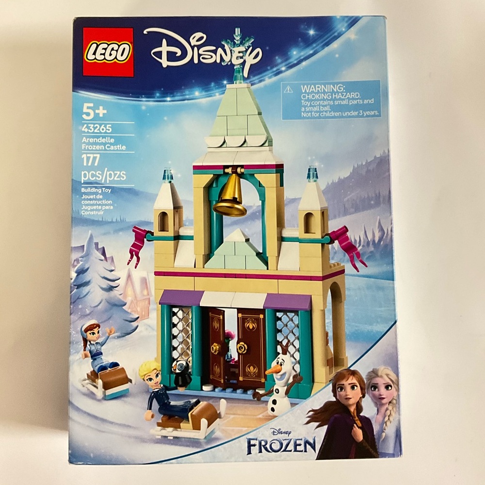 LEGO 43265 Disney Frozen Arendelle Frozen Castle Building Set Toy 177 pieces NEW